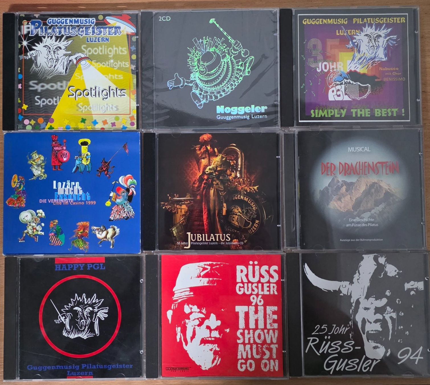 CDs: Guuggenmusig CD 9 Stück – D'occasion à Root par atelier22