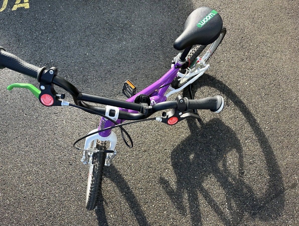 Woom Biciclette: Woom 3 Kinderfahrrad Violett Lila – Usato da Zug venduto da MC2CC 1
