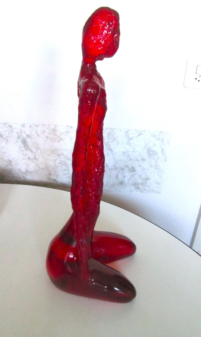 Sculture & Statue: Signierte Skulptur einer Frau – Difettoso da Sementina venduto da babucia 1