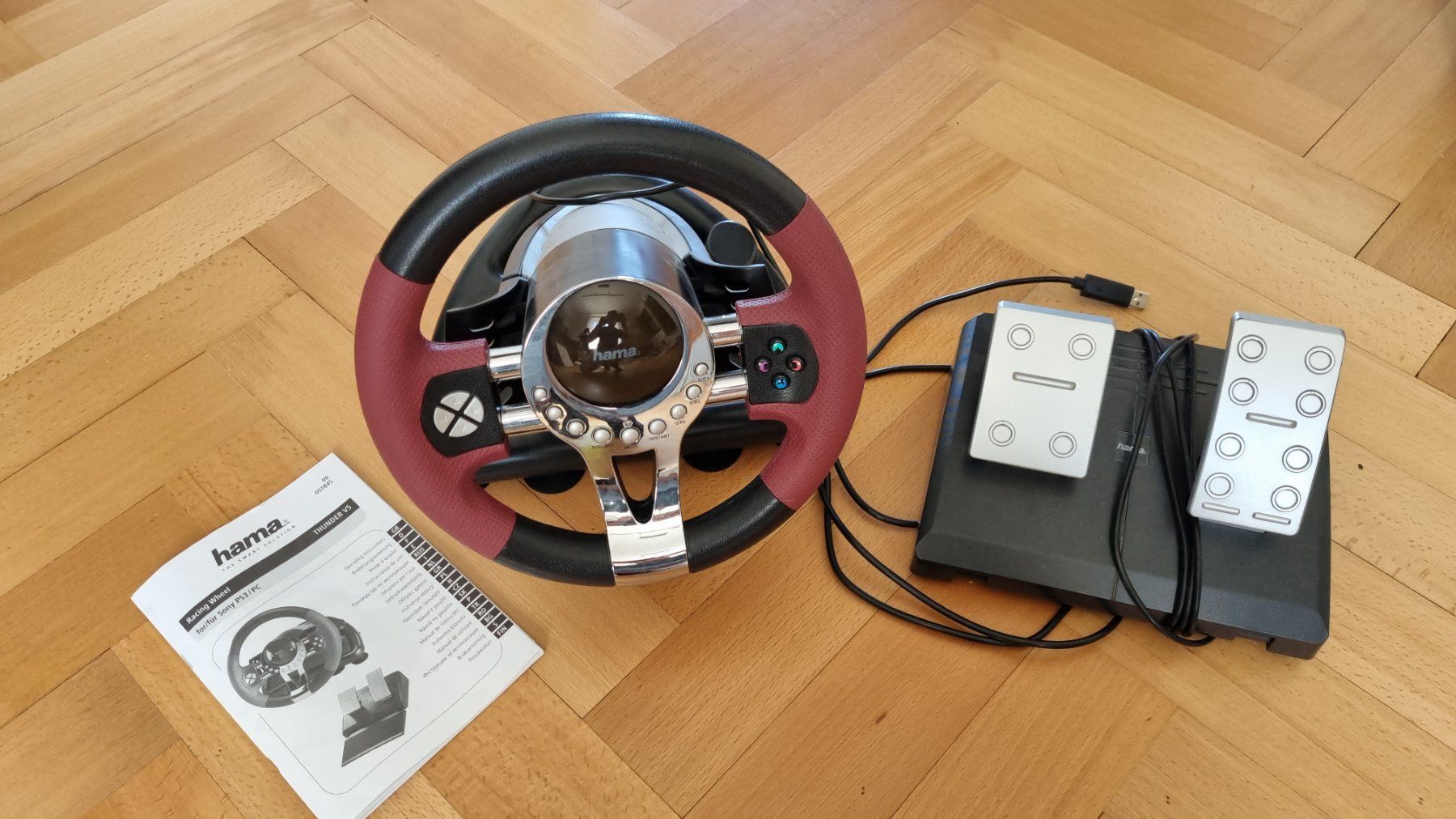 Manettes: Racing Wheel Whunder V5 Hama – D'occasion à Bremgarten AG par Parzival_ch