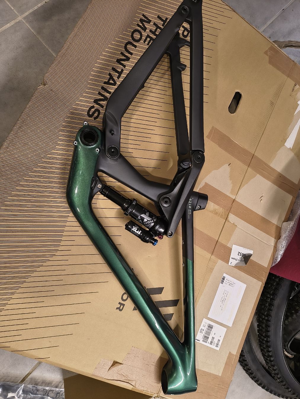 Bixs Pezzi di ricambio: Bixs Lane Team Carbon Rahmen MIT Fox Float x!! – Nuovo e nell'imballaggio originale da Tegna venduto da van_9cdw 2