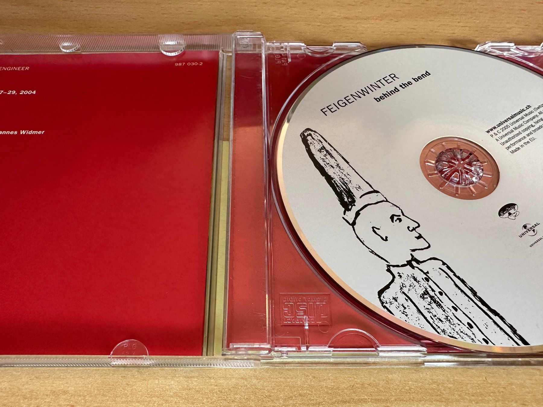 CD: Feigenwinter – Behind The Bend – Usato da Rikon im Tösstal venduto da Alpenmutz 2