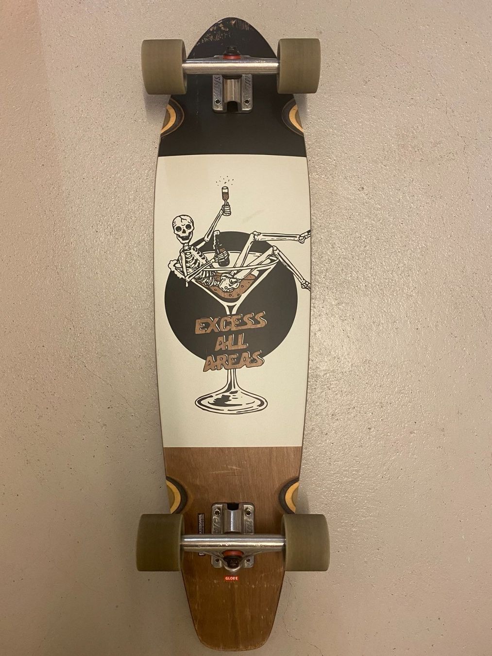 Globe Skateboards: Longboard Globe The All-Time 35'' Complete – Gebraucht aus Steinhausen von verkauf14