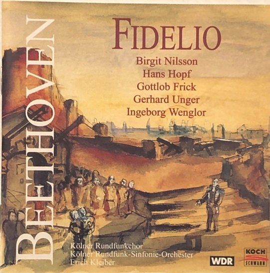 CDs: Beethoven - Fidelio (Birgit Nilsson / Erich Kleiber) – Gebraucht aus Grüningen von azulamarillo