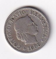 10 Rappen 1909 rar