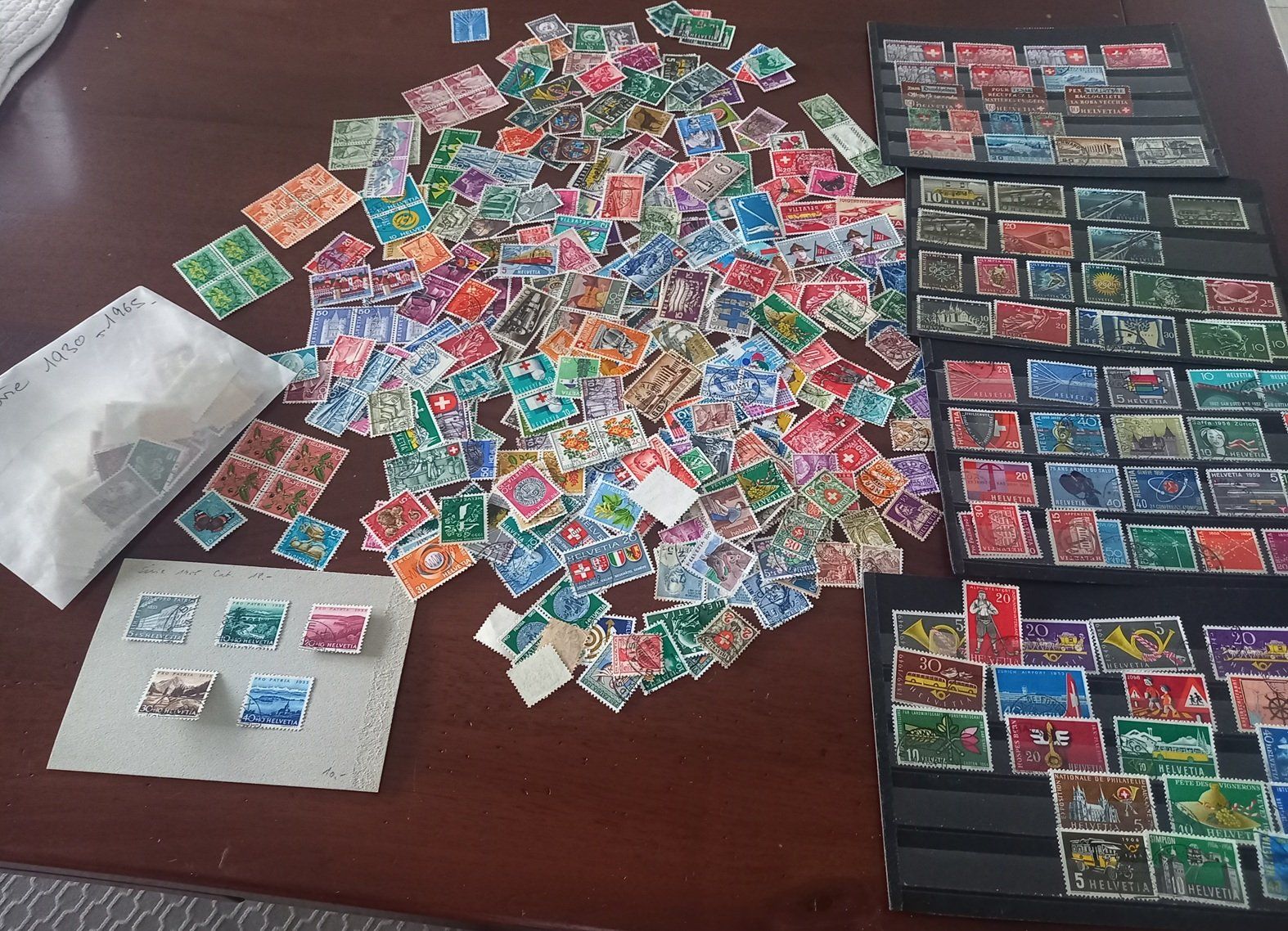 Alle Briefmarken: Vrac timbres poste, CH – Gebraucht aus Crans-Montana von kira56 1