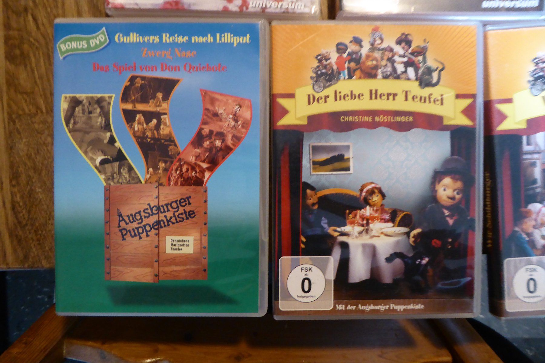 Alle DVDs: Lot DVDs Augsburger Puppenkiste – Gebraucht aus Allschwil von Summelsarium 2