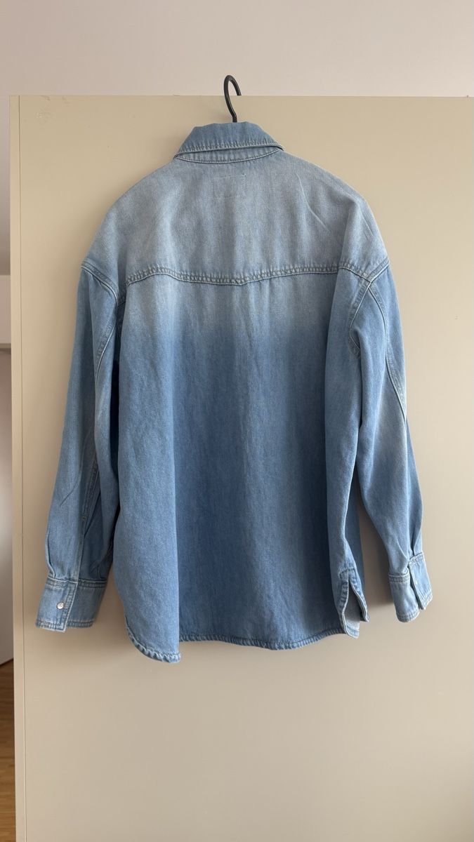 Camicette: Neue Denim Hemd Stylisch gr.M (oversize) – Nuovo (secondo la descrizione) da Winterthur venduto da -BeHappy24- 2