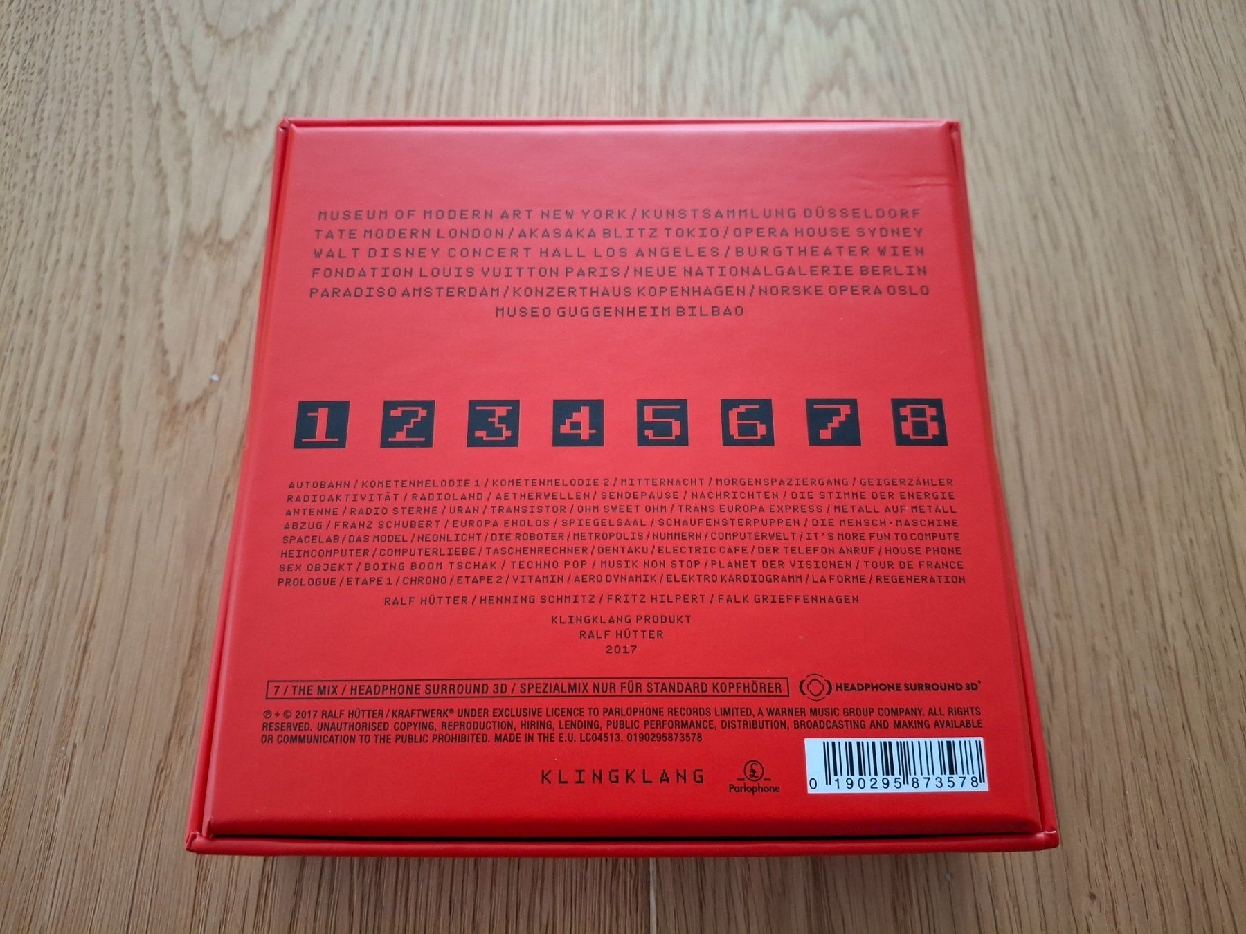 CD: Kraftwerk 3-D Der Katalog - CD Collection Box – Usato da Hindelbank venduto da Louelle 1