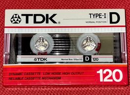 NOS & ultra rares TDK"D120" in 120m.!Pure collector!