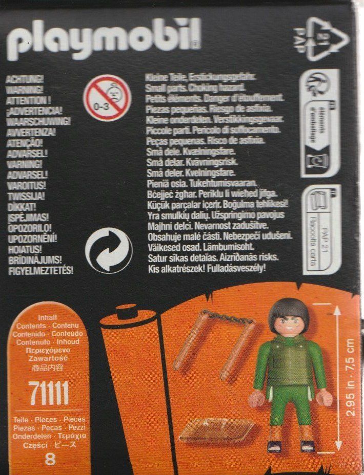 Playmobil Giocattoli: PLAYMOBIL  NARUTO SHIPPUDEN 71111 GUY  new – Nuovo e nell'imballaggio originale da Vezia venduto da Aquarius_Age 1