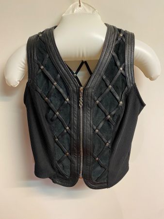 Yuppie Ledergilet - Grösse 38