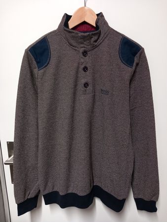 Hugo Boss Pullover ca Gr.S/M braun meliert