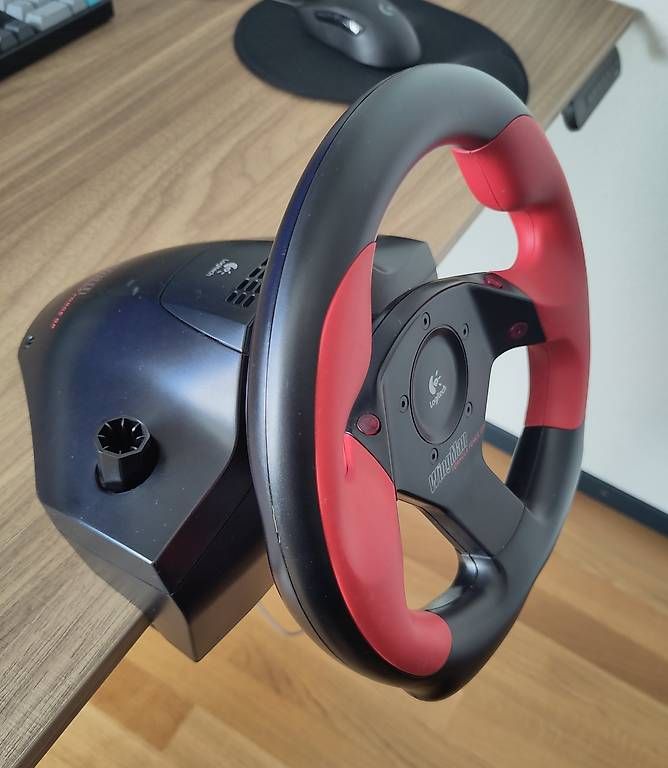 Controller: Logitech WingMan PC Lenkrad (USB) – Usato da Uster venduto da sak_zn9m 4