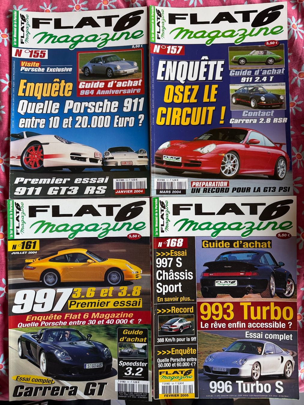 Riviste & Magazine: Flat6 magazines - Porsche 911 - anciens numéros – Usato da Vionnaz venduto da cm4_6gll 2