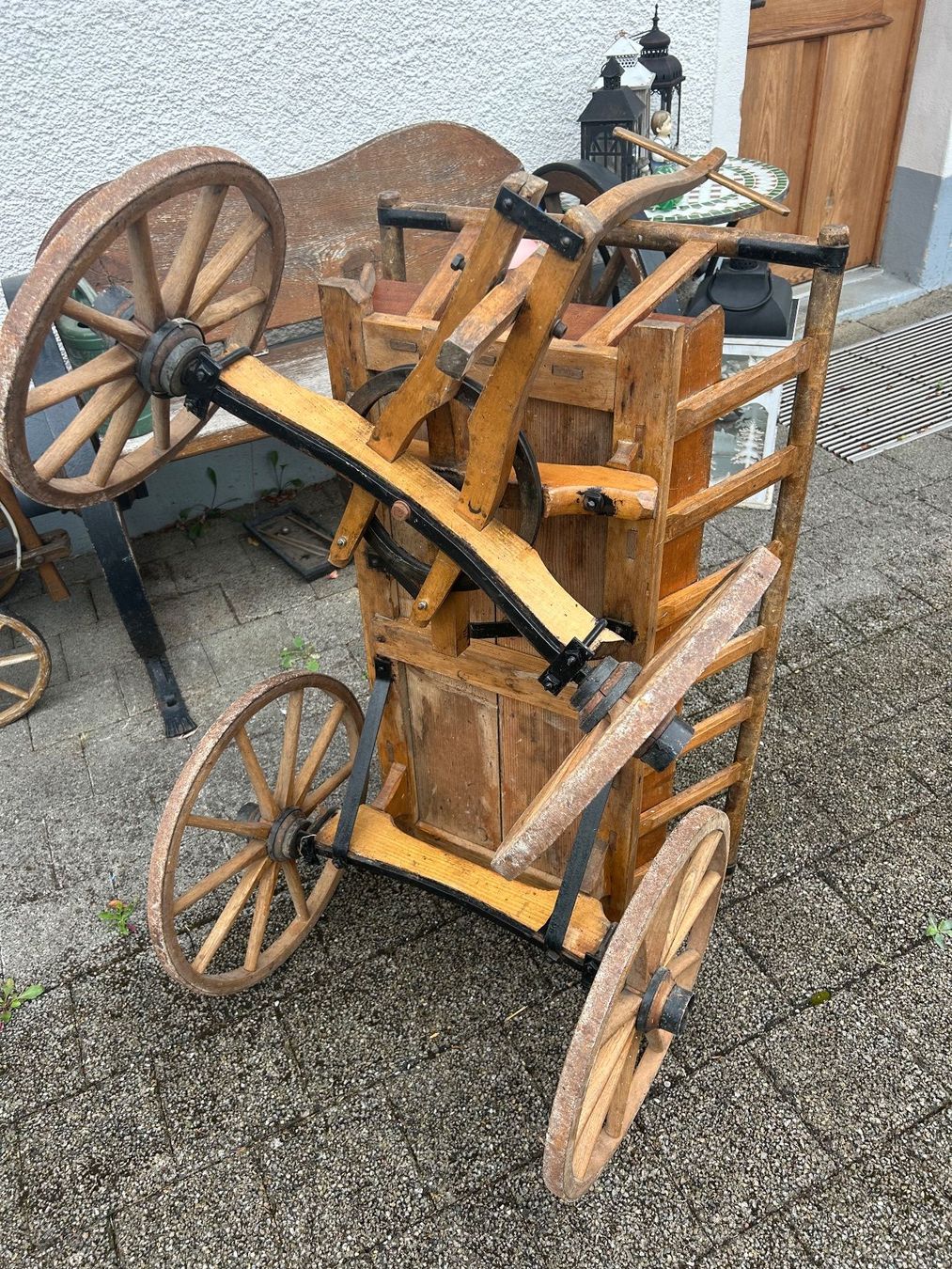 Holzartikel: Leiterwagen Leiterwägeli – Gebraucht aus Rorbas von Lul4 3