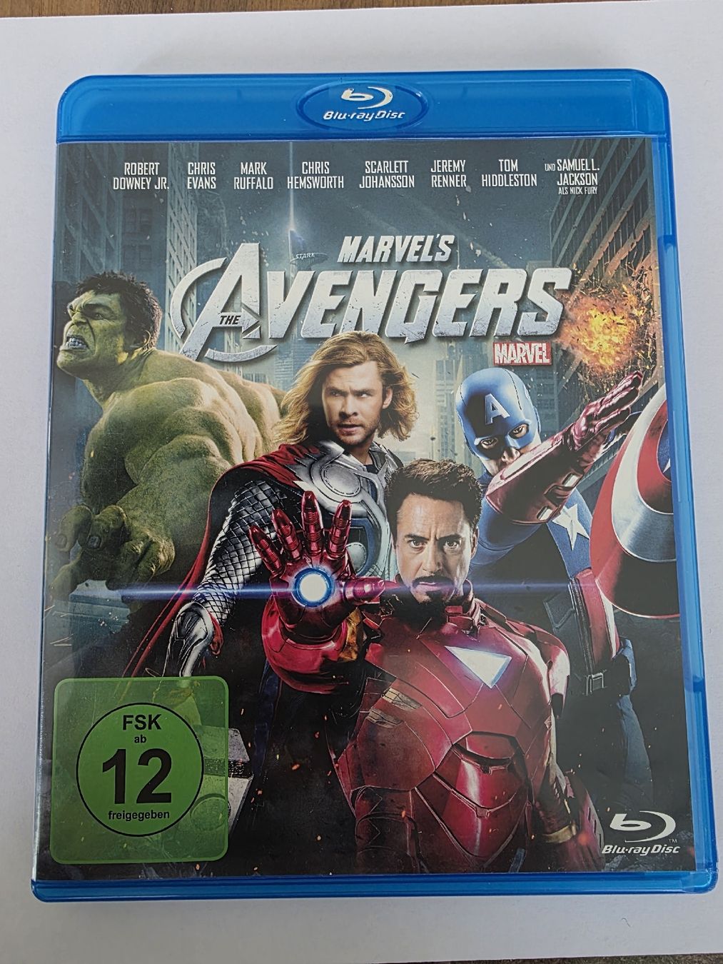 Tutti i DVDs: Marvels Avengers Blu-ray Disc Film – Usato da Olten venduto da Rappe50