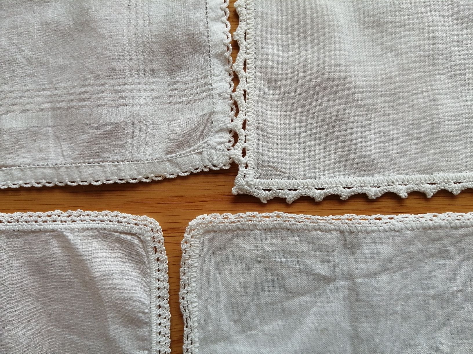 Altro in  Abbigliamento & Accessori: 6er Set Vintage Stofftaschentücher, Monogramm,  – Usato da Honau venduto da holunder3 5