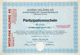 Juvena Holding AG, Volketswil - 1970