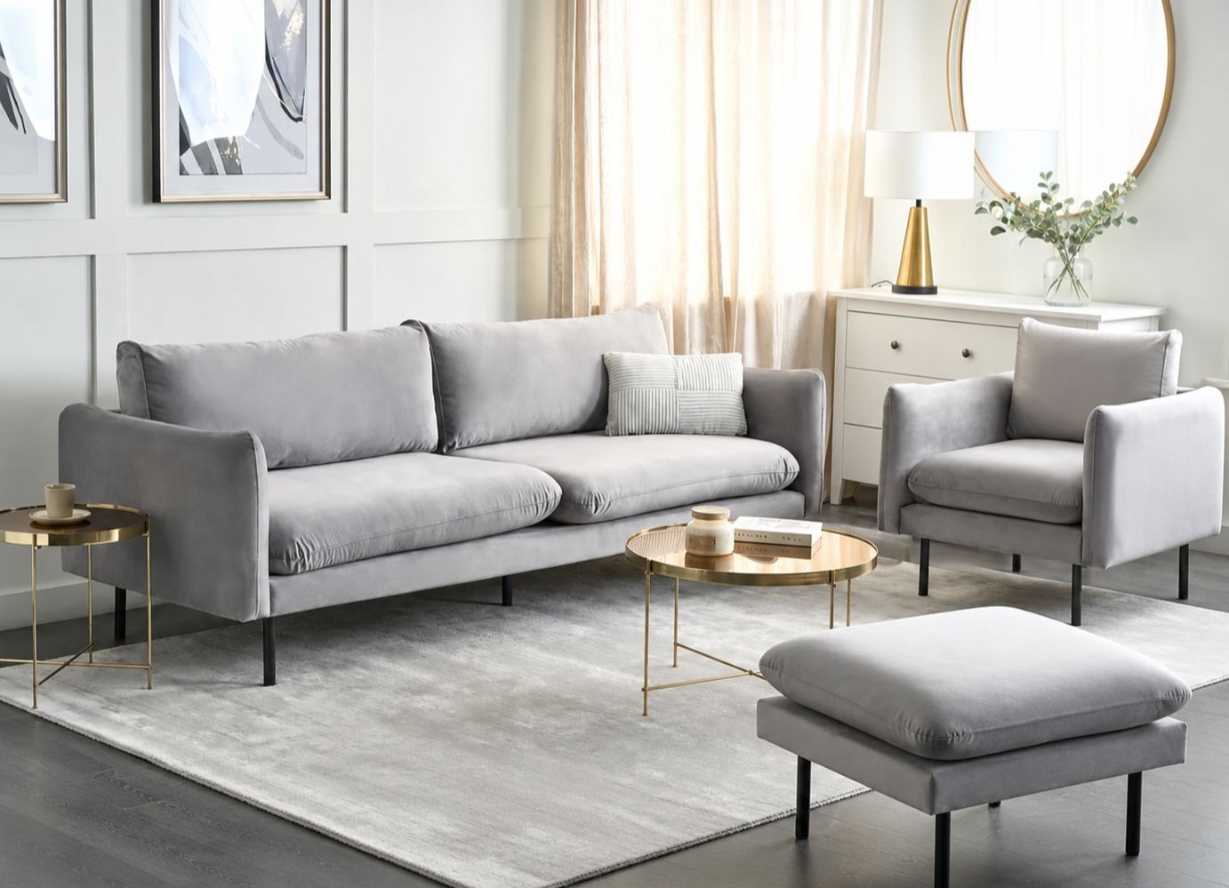 Divani: Sofa und Sessel mit Samt Stoff von Beliani – Usato da Aarau venduto da sku_5f5z
