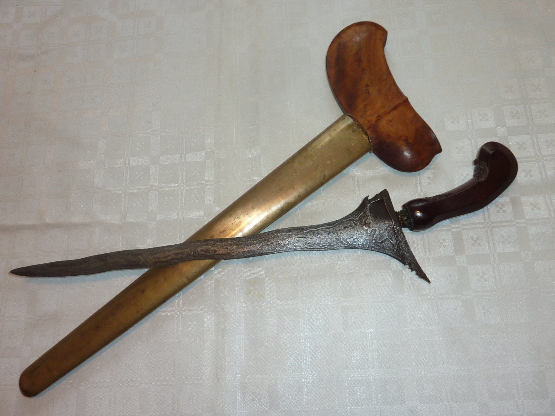 Posate: Dolch Messer KRIS (Keris) Waffe Indonesien Java/Bali 19.Jhd. – Usato da Dietikon venduto da damaszen 2
