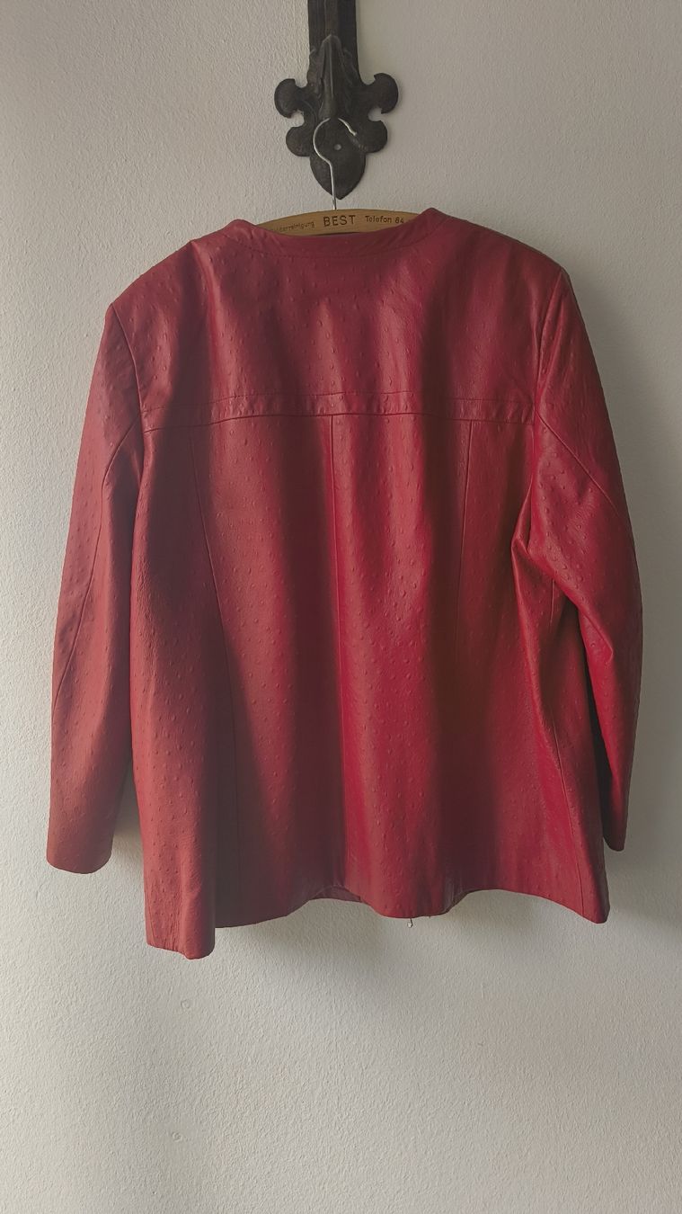 Vestes: Rote Schafslederjacke – Neuf (Voir description) à Basel par Adam-sapfel 1