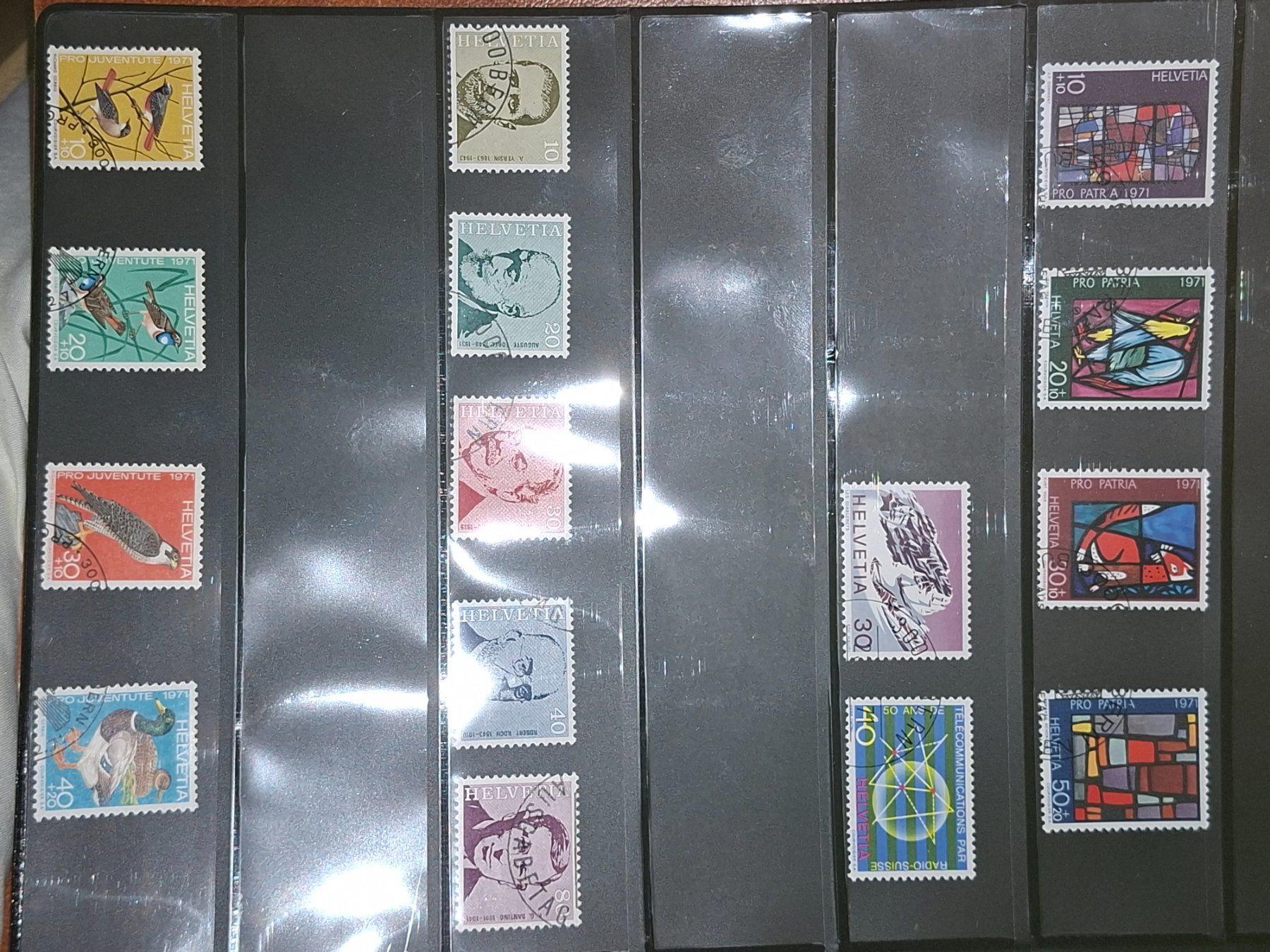 Tutti i francobolli: 21 Doppelsteckseiten für Blocks / einzelmarken – Usato da Balgach venduto da SIMEON27 5
