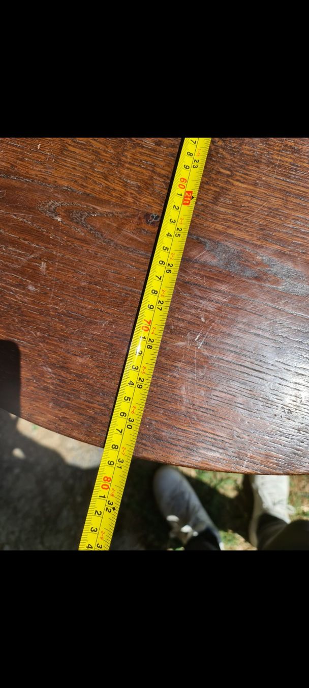 Tavoli: Esszimmertisch aus dunklen Holz – Usato da Niederlenz venduto da DaveDasWahnsinn 4