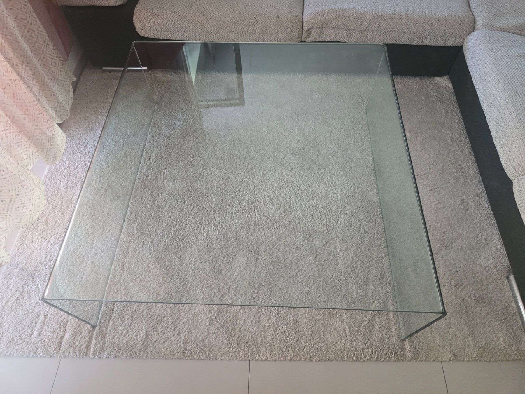 Tavoli: Couchtisch aus gehärtetem Sicherheitsglas – Usato da Boswil venduto da syl_6ywx
