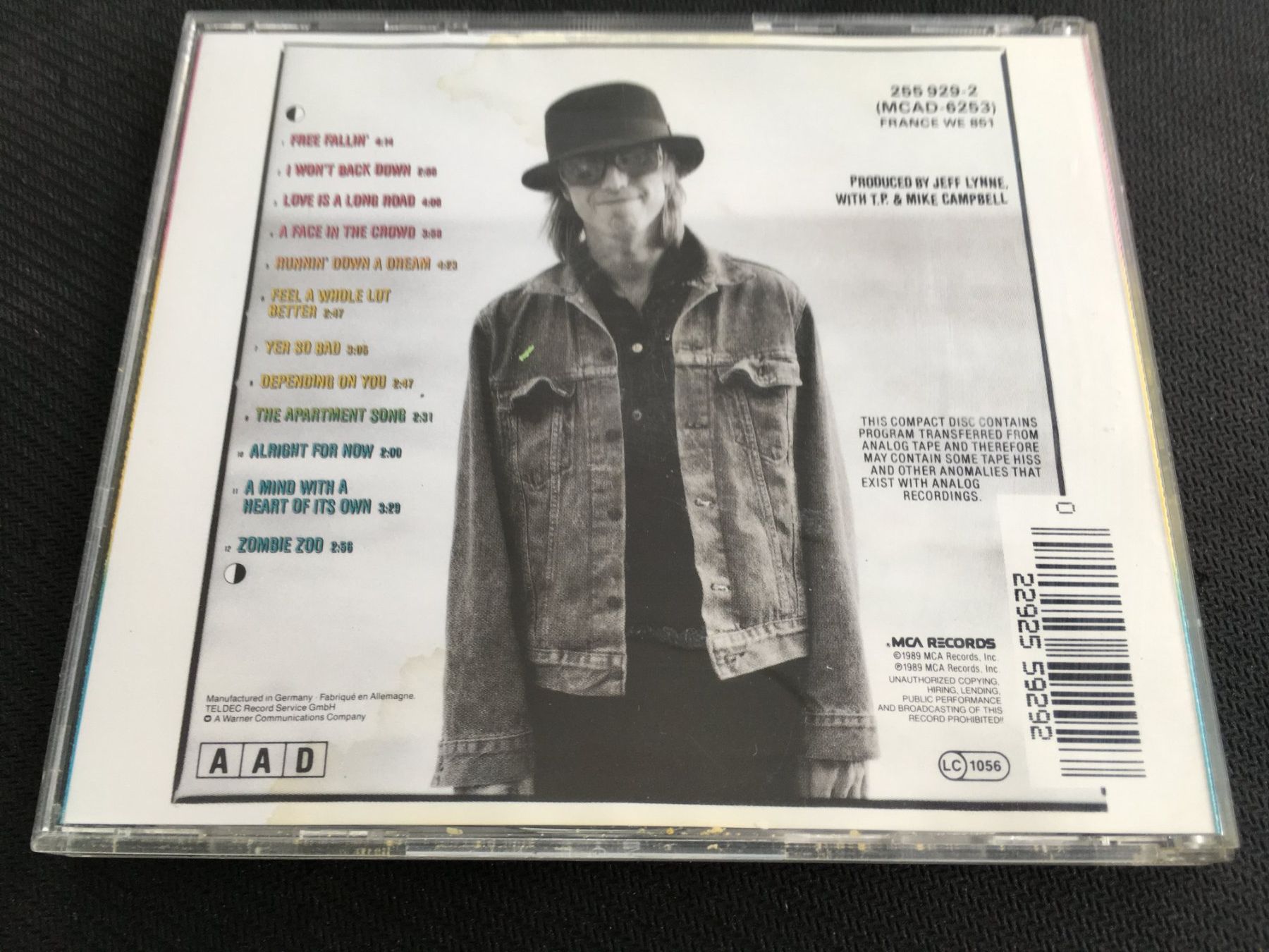 CDs: Tom Petty - Full moon fever -CD- – Gebraucht aus St.Gallen von MedienJoe 2