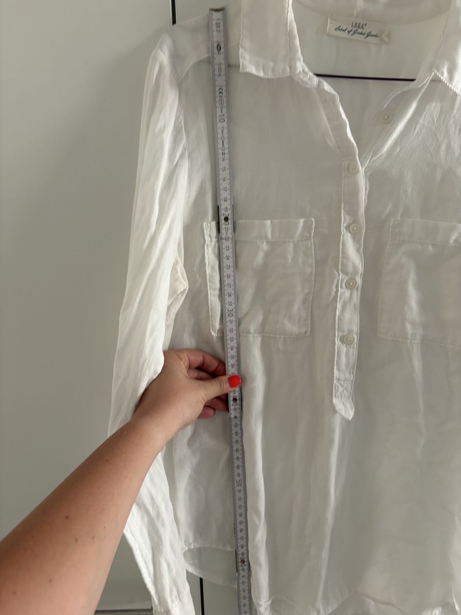 H&M Camicette: Camicia bianca L.O.G.G. H&M taglia 36/38 – Usato da Basel venduto da sab_mjg8 3