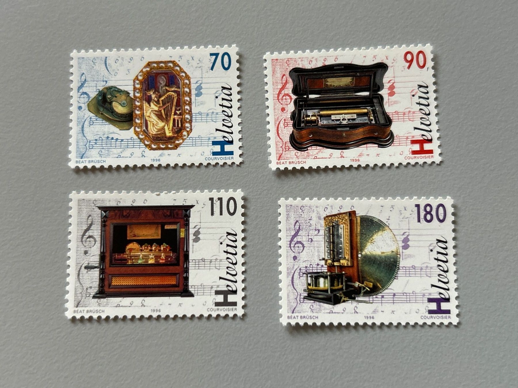 Tous les timbres: Briefmarke - Schweiz - Schweiz 1996 - postfrisch – Neuf (Voir description) à Villnachern par RicardoMary