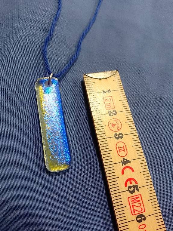 Ciondoli: Anhänger minimalistisch Glas irisierend - NEU – Nuovo e nell'imballaggio originale da Bern venduto da samtgrau 2