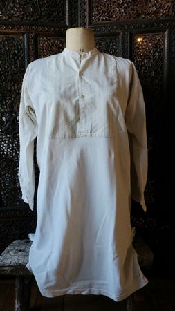 Vintage Hemd Tunika Baumwolle Gr. M / L - Top Zustand!