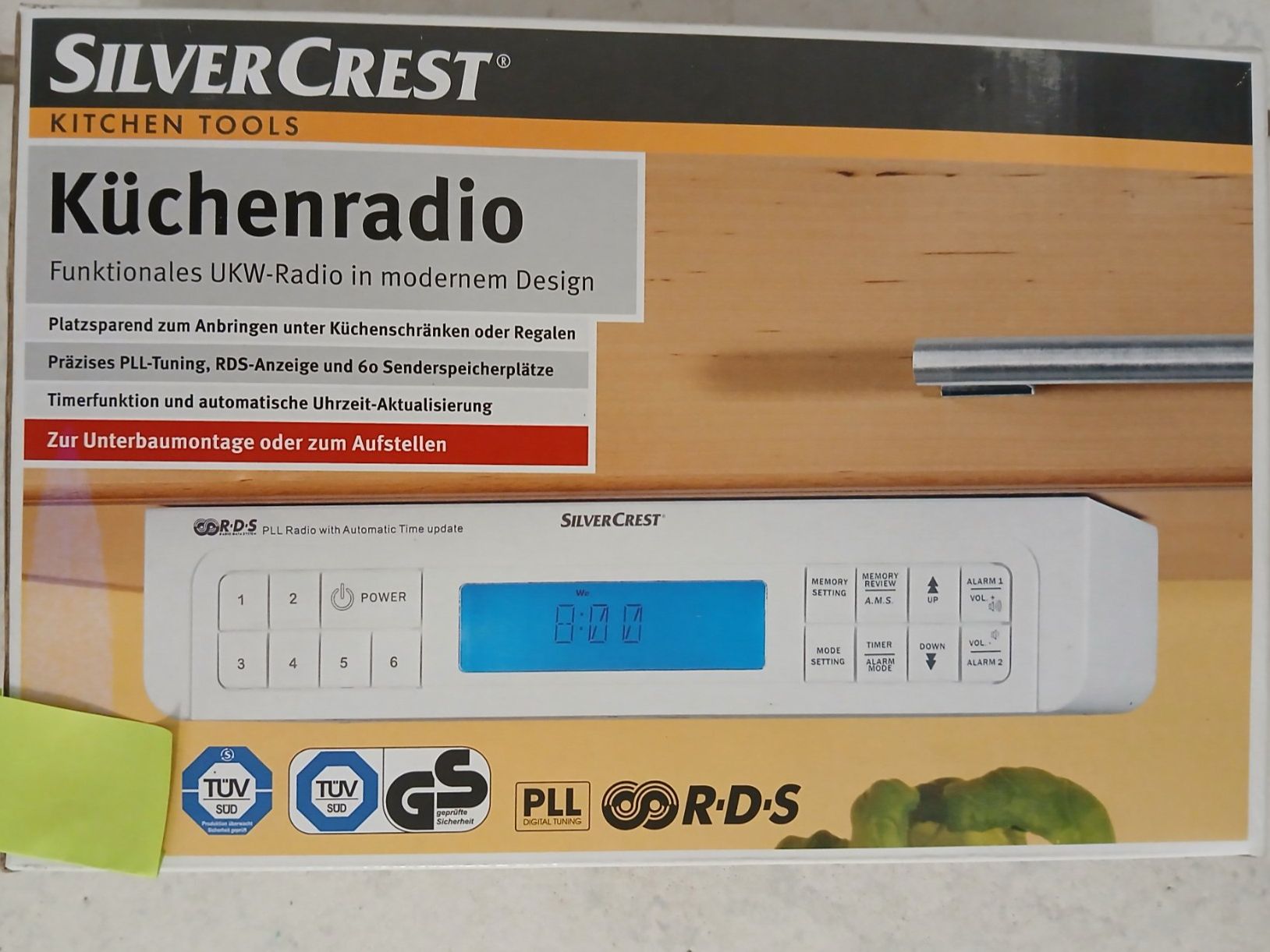 SilverCrest Radios: Küchenradio UKW Silvercrest – Neuf avec emballage d'origine à Pfaffnau par lar_nw2l