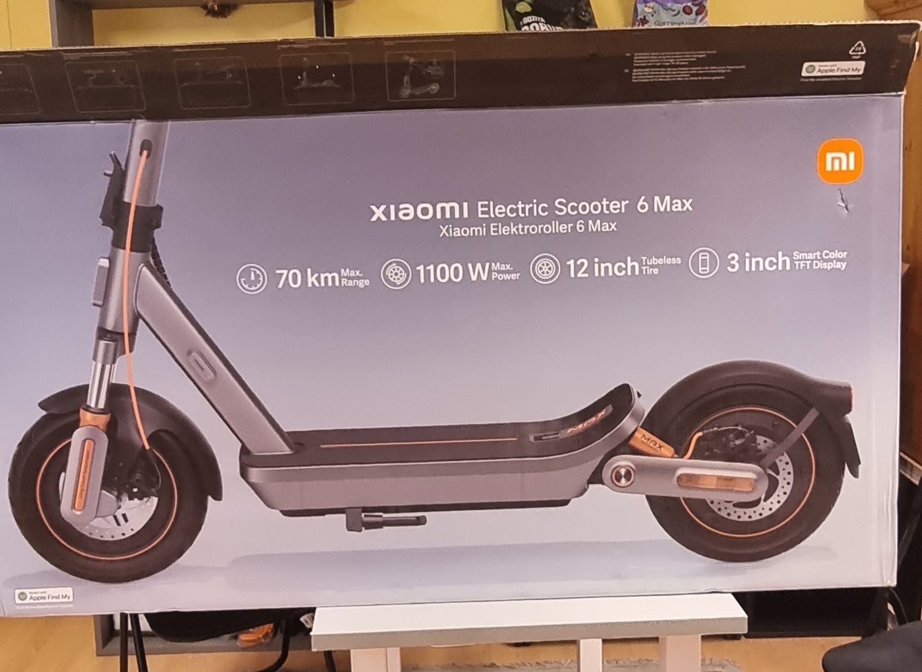 Scooters: Xiaomi Electric E Scooter 6 Max – Neu und originalverpackt aus Mühlehorn von donaldsohn 2