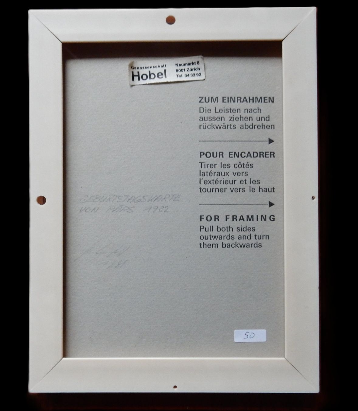 Dipinti: Belle œuvre signée et datée (1981) – Usato da Pont-de-la-Morge venduto da TicoSuizo67 2