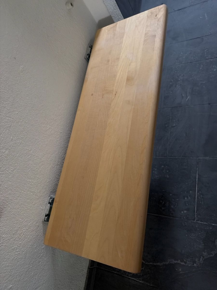 Panchine: Klapp Sitz oder Tisch  Wandmontage Holz massiv – Usato da Zürich venduto da joyfulgrace 4