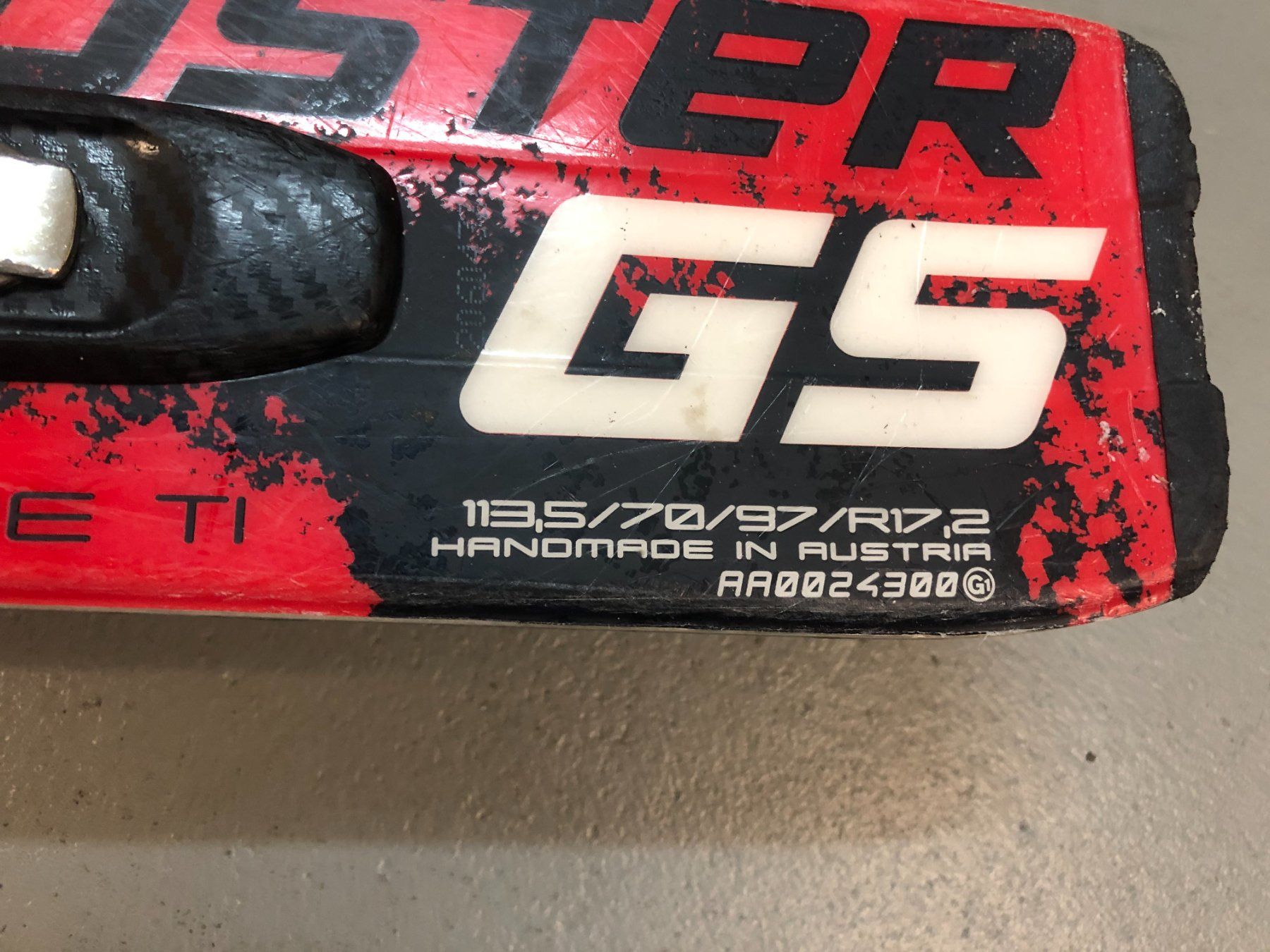 Atomic Sci: Atomic Redster GS Ski – Usato da Zürich venduto da Lejoyel 7