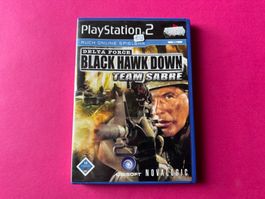 BLACK HAWK DOWN TEAM SABRE SPIEL FÜR PLAYSTATION 2