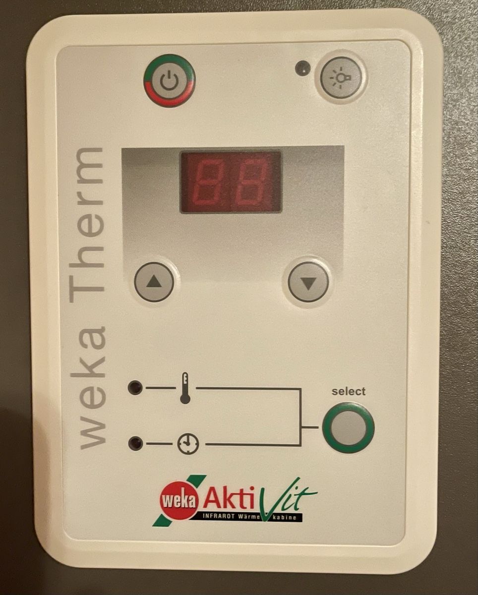 Sauna & Zubehör: WekaTherm Aktifit Infrarotsauna – Defekt aus Gams von Eublephario 1