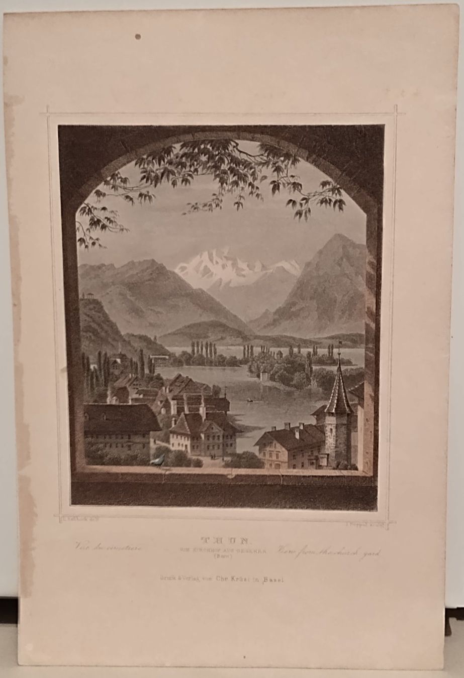 Stiche: Stich: Thun – Gebraucht aus Heitenried von Harley-58