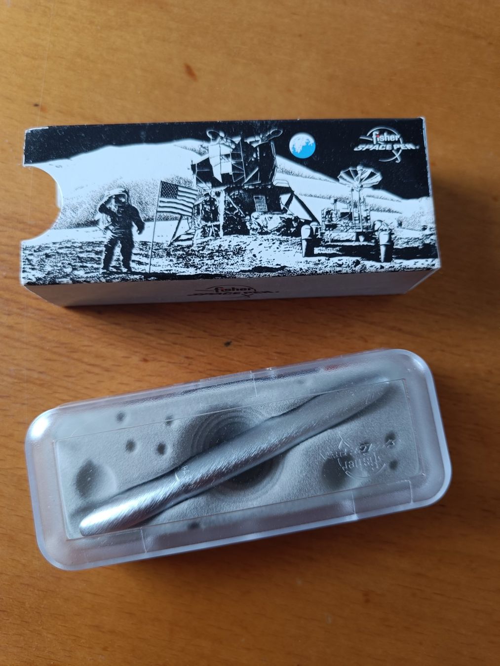 Penna & Evidenziatori: Fisher Space Pen – Nuovo e nell'imballaggio originale da Zürich venduto da A_Taucher
