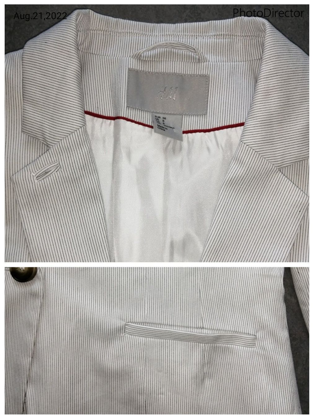 H&M Completi & Tailleur: Klassischer Hosenanzug H&M. Gr. 38 – Usato da Buchrain venduto da nat_pl5p 2