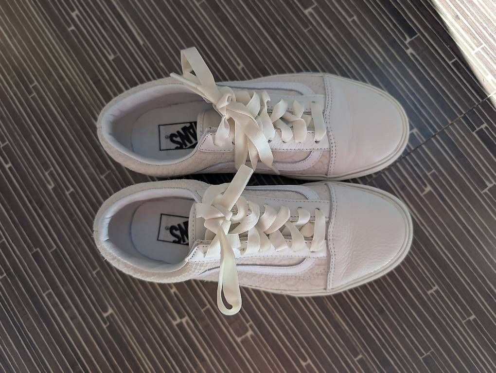 Scarpe da donna: Vans Platform White Sneakers 37 – Usato da Erschwil venduto da andora00 1