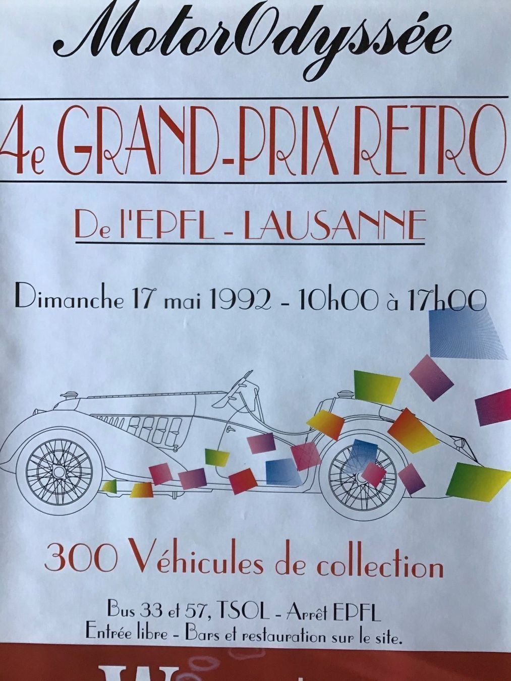 Foto & Immagini: Grand Prix Rétro EPFL – Usato da Némiaz (Chamoson) venduto da Patoshi 1