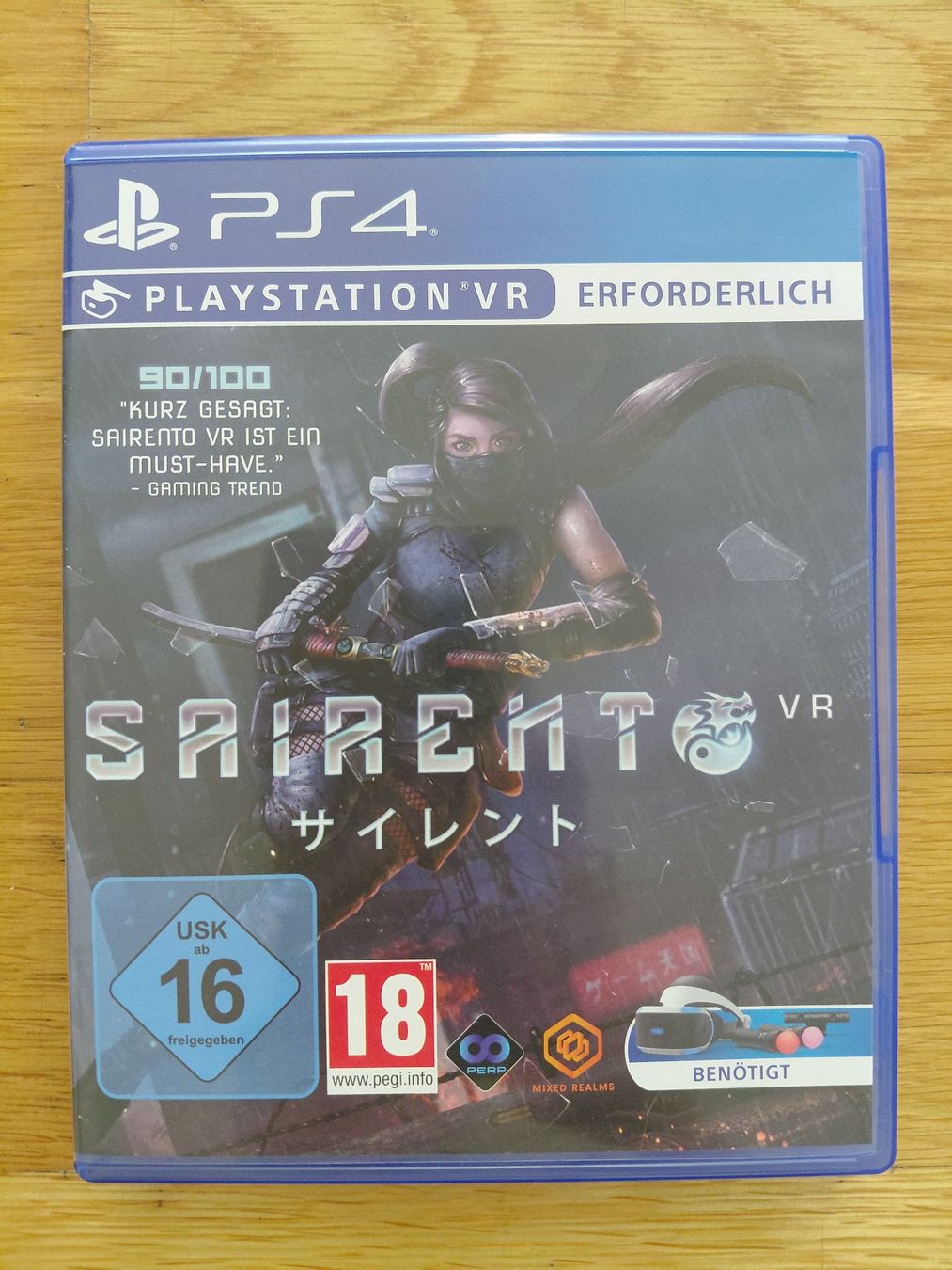 Sony Spiele: VR Sairento PS4 – Gebraucht aus Oberwil BL von kah_s55q