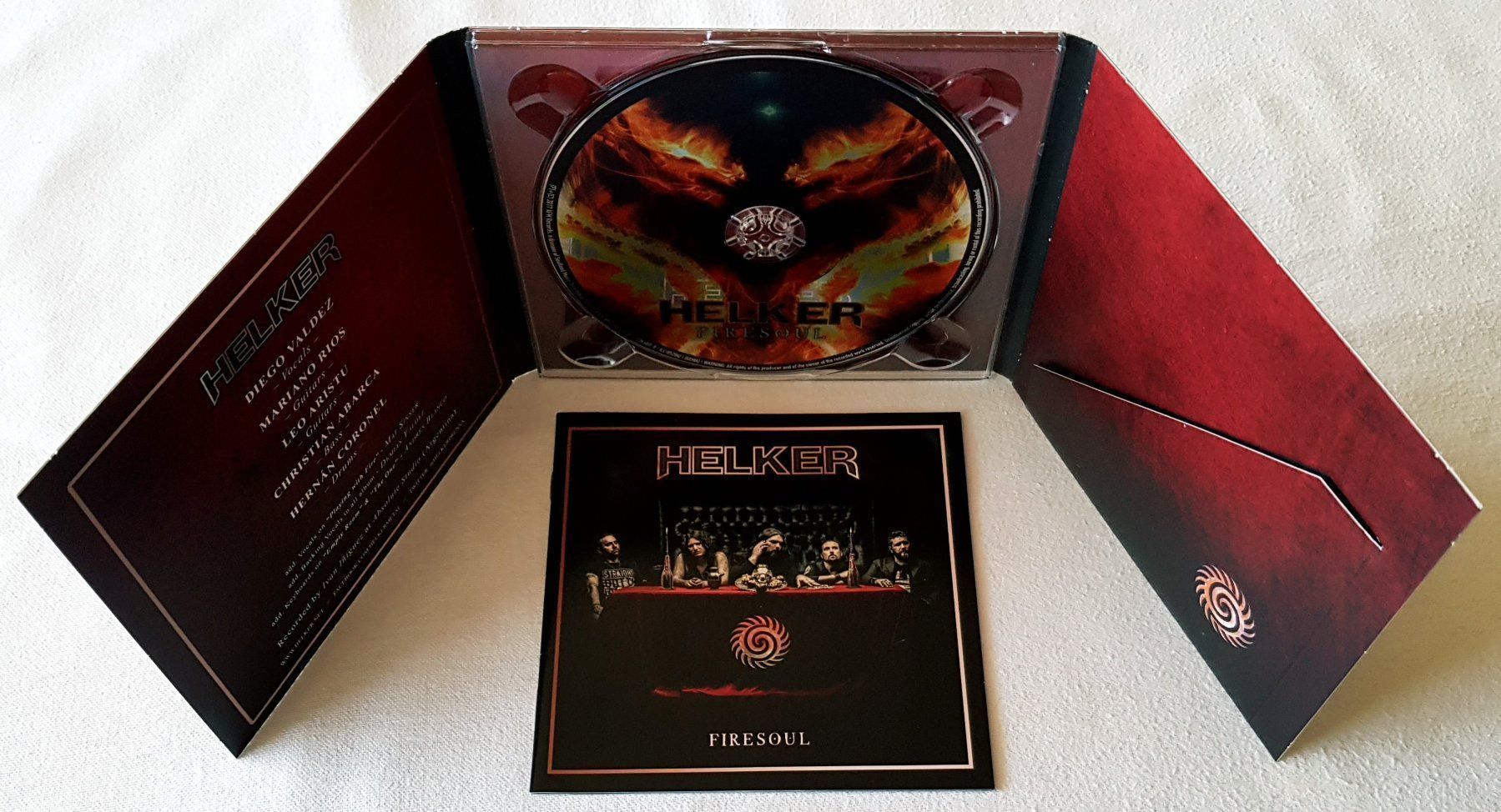 CDs: Helker – Firesoul - CD - Digipak - 2017 - First Press - – D'occasion à Uster par Zardodel 2