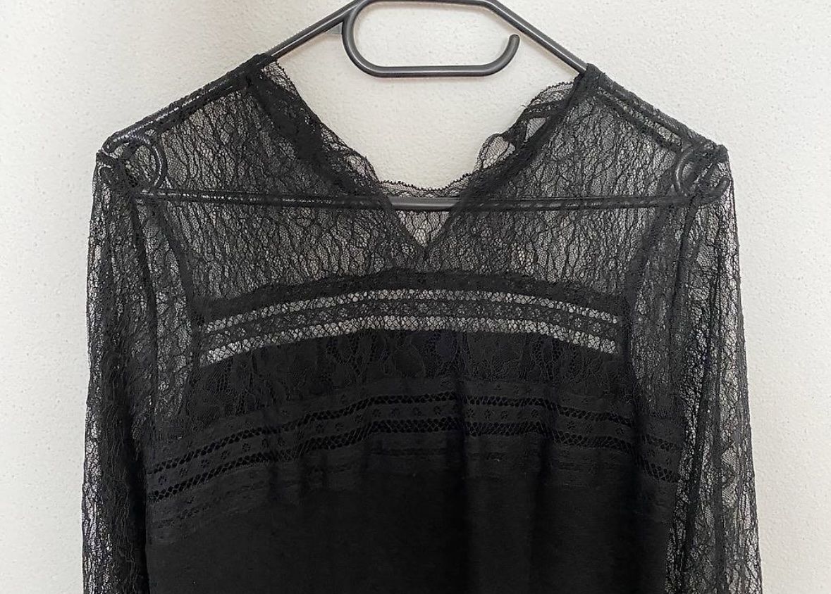 Vestiti: schwarzes Kleid mit Spitze – Usato da Embrach venduto da ale_v5qn 1