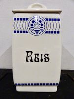 Vintage Vorratsdose REIS Dose Vorratsbehälter Keramik
